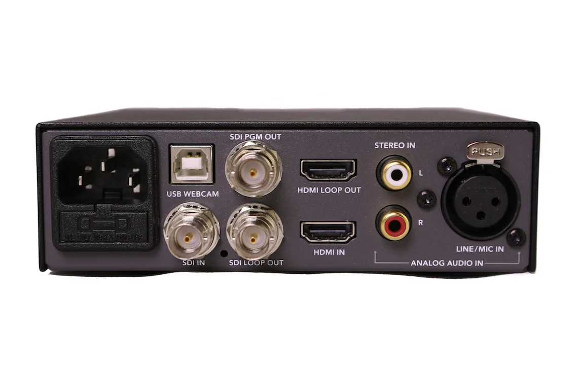 Blackmagic Web Presenter w/Teranex Mini Smart Panel Hire - £35/Day